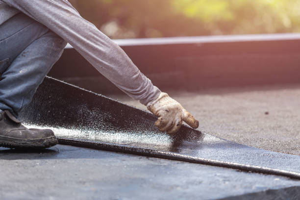Professional Interior Drainage System technician working in Westerville, OH